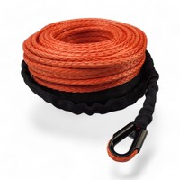 Sniper Core 4WD Winch rope kit 12 Strand 8mmx40m (6,000kg MBS)
