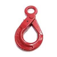 10mm GR80 EYE SELF LOCKING WINCH RECOVERY HOOK RED 