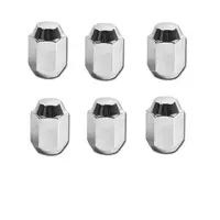 Trail Gear Wheel Nuts Lug Nuts x6, M12-1.25, 60 Degree Taper, Acorn for Nissan Patrol GQ Y60 GU Y61 Creeper Lock