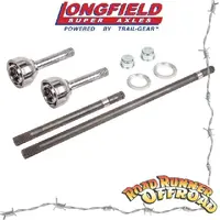 Trail Gear Longfield Super Axle Kit Chromoly CV & Axle Set 24 Spline for Toyota LandCruiser 80 Series