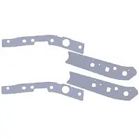 Superior Chassis Brace/Repair Plate Suitable for Ford Ranger PXI-PXII-PXIII/Mazda BT-50 Dual Cab Only (Kit) - SUP-RANPXCHSB