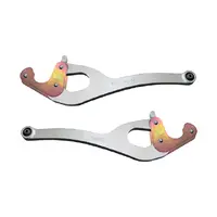 Superior Hyperflex Radius Arms Suitable for Toyota LandCruiser 76/78/79 Series 8/2016 on 2 Inch (50mm) Castor Correction (Curved Style Arms) (Pair) - 