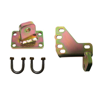 Superior Damper Brackets Upgrade Suitable for Toyota LandCruiser 79 Series (Tapered Pin) (Zinc) (Kit) - DBTPLCR70