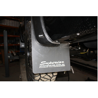 Superior Premium Mudflaps Suitable for Toyota LandCruiser 200 Series Rear (Pair) - SUP-200MUDFLAPR