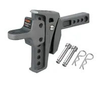 CURT Rebellion XD ShockDrop square Towing Hitch Kit 70mm ball 4500kg