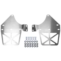 Superior -12 Offset Mudflap Brackets Suitable for Toyota LandCruiser 76/79 Series Front (Pair) - SUP-79MUDFLAPFR12-V2