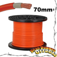 50mm2 Heavy Duty 4x4 4WD Battery Winch Wiring Cable Double Insulated Flex Welding