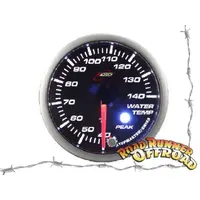 Racetech 52WTSWLS-P(C) - AMBER - Water Temperature Gauge 52mm with audible Alarm