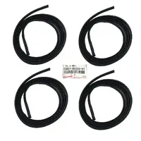 4 X Genuine Toyota LandCruiser 80 Series Flare Rubber Seal 538516002001