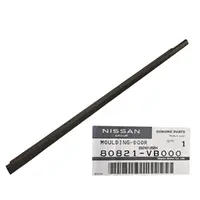 Genuine Nissan LHF Left Hand door outside glass weather strip 80821VB000 for Nissan Patrol Y61 GU 