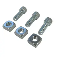 WARN Winch 8274-50 Top Hat Mounting Bolts Kit - 3 screws & Square nuts