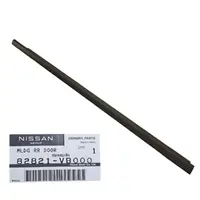 Genuine Nissan L/H Rear outside glass weather strip for Nissan Patrol Y61 GU 82821VB000