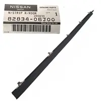 Genuine Nissan RH Right Hand Rear DOOR INSIDE glass weather strip 82834-06J00 for Nissan Patrol GQ Y60