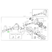 Genuine Toyota LandCruiser differential pinion Seal 41mm 90311-41009