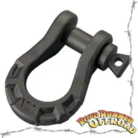 Genuine Warn Premium Bow Shackle 9t 3/4" (22mm) Pin 92093