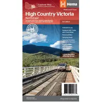 Hema Maps The Victorian High Country - North Eastern Map