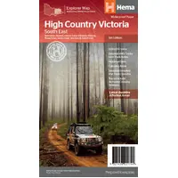 Hema Maps The Victorian High Country - South Eastern Map