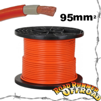 95mm2 Heavy Duty 4x4 4WD Battery Winch Wiring Cable Double Insulated Flex Welding