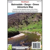 Rooftop Maps Bairnsdale - Dargo - Omeo Adventure Map