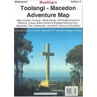 Rooftop Maps Toolangi - Macedon Adventure Map