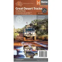 Hema Maps Great Desert Tracks Central Sheet