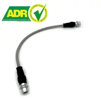 Braided Extended Brake Line Front Right with ABS for Toyota LandCruiser GXL 105 series 2" 3" inch Lift ADR Approved