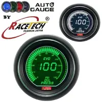 AGEVOWGOP-PSI Auto Gauge EVO Digital Green/White Oil Pressure Gauge PSI 52mm