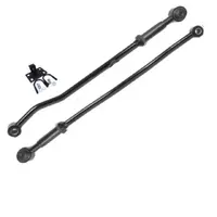 Adjustable Solid Panhard Rod Set Front & Rear Y61 for Nissan Patrol GU S2>