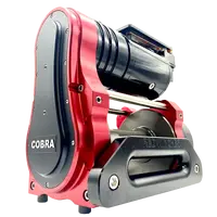 Red Winches Cobra 2 (12V) STD Standard Drum 2,000kg (4,400 lbs) Overdrive