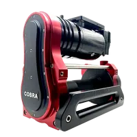 Red Winches Cobra 2 (12V) XL Drum 2,000kg (4,400 lbs) OVERDRIVE