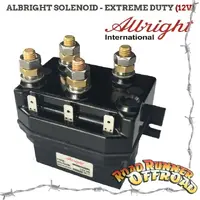 Genuine Albright Solenoid 12V DC88 HO High Output for High Mount Warn Redwinch Comp Truck 12V Switching