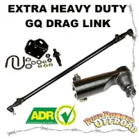 Adjustable Drag Link Steering Arm Extra Heavy Duty for Nissan Patrol GQ Y60