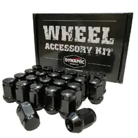 Wheel nuts Set M12 X 1.25 Black Tapered 60 Deg 19mm AF for Nissan Patrol GQ Y60 GU Y61 Set 24 pce