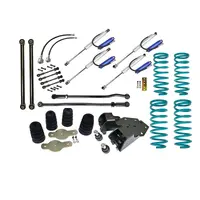 3" Stage 4 Lift Kit Dobinsons Springs & Superior Remote Adjustable Shocks Arms Drop Box Bump for Nissan Patrol GQ Y60 GU Y61