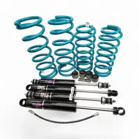 3" Stage 1 Lift Kit Dobinsons IMS Monotube Shocks & Springs, Caster Bushes, Brake Line & Bracket for Nissan Patrol GQ Y60 GU Y61 Ford DA Maverick