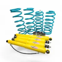 3" Stage 1 Lift Kit Dobinsons Springs & Shocks, Caster Bushes, Brake Line & Bracket for Nissan Patrol GQ Y60 GU Y61 Ford DA Maverick