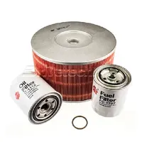 Air Fuel Oil Filter Service Kit for Toyota LandCruiser HDJ100R 4.2L T/D 2000>