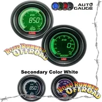 Auto Gauge EVO Digital Green/White BOOST & EGT Gauge Kit 52mm