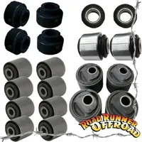 Full Suspension Bush Kit rubber GU Wagon for Nissan Patrol With 2 Deg caster Castor