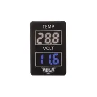 Hulk Temperature & DC Voltmeter - for Late Toyota applications