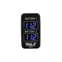 Hulk Dual DC Voltmeter - for Toyota applications (Early ) - blue