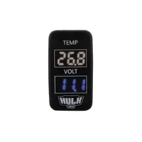 Hulk Temperature & DC Voltmeter - for Early Toyota applications