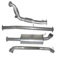 Hulk Stainless Steel Exhaust Kit - Ford Ranger & Mazda BT-50 Non-DPF