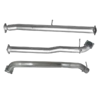 Hulk Stainless Steel Exhaust Kit With Muffler Delete - Ford Ranger PXII 3.2L 8/2016>