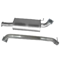 Hulk Stainless Steel Exhaust Kit - Mazda BT-50 URII 3.2L