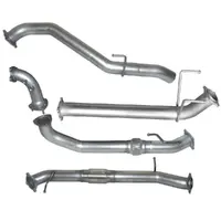 Hulk Stainless Steel Exhaust Kit BT-50/Ford Ranger 3.0L PJ-PK 2006-2010 Auto Only