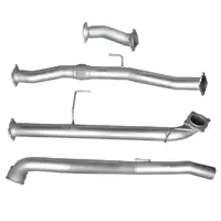 Hulk Stainless Steel Exhaust Kit Mazda BT-50 TF Series & Isuzu D-MAX Rg 3.0L 7/2020 On