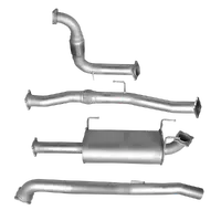 Hulk Stainless Steel Exhaust Kit - Isuzu D-MAX 3.0L 2013-11/2016 NON DPF