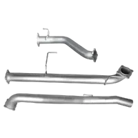 Hulk Stainless Steel Exhaust Kit - Holden Colorado RG 2.8L DPF Back 07/2016>