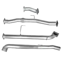 Hulk Stainless Steel Exhaust Kit - Isuzu D-MAX TR 3.0L 11/2016> DPF Back